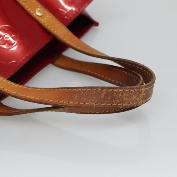 LOUIS VUITTON Monogram Vernis Reade PM Hand Bag Pomme D'amour M91990 - Picture 7 of 12